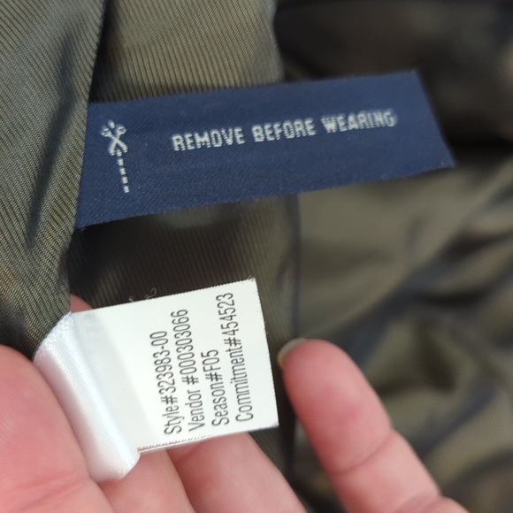 Banana Republic Blazer sports coat suit jacket, heavy cotton, men's 40S - Picture 16 of 16